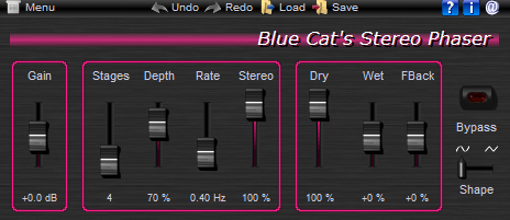 Blue Cat's Stereo Phaser for x64 2.5 full
