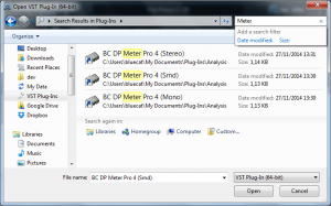 VST Plug-In Search Included !