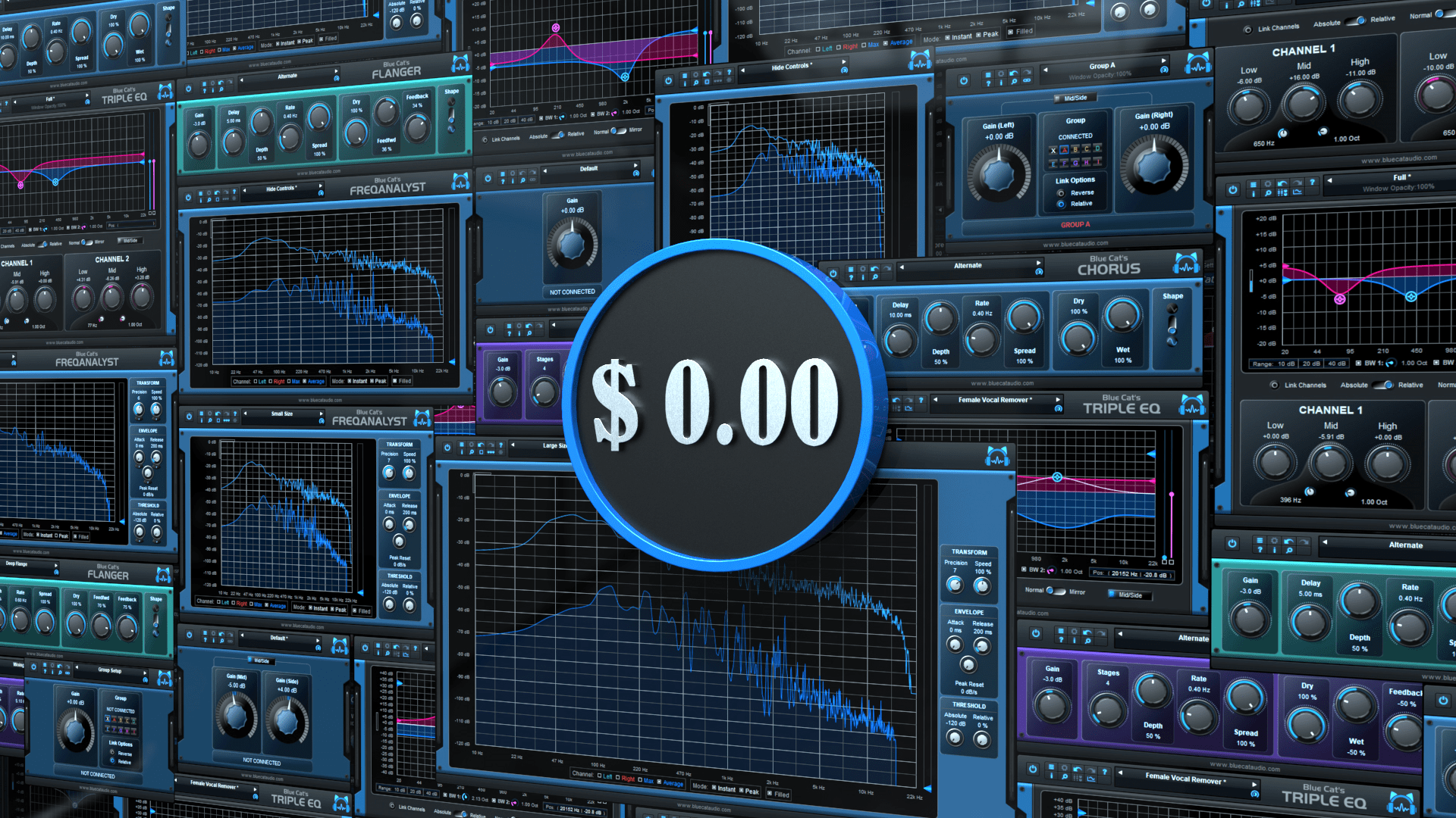 Blue Cat's Freeware Plug-ins Pack II - Download Freeware Audio Plugins (VST, VST3, AAX, Audio Unit) (Freeware) Blue Cat's Freeware Plug-ins Pack II - Download Freeware Audio Plugins (VST, VST3, AAX, Audio Unit) (Freeware)