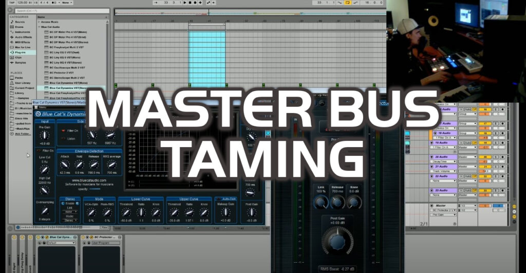 Tech-House Master Bus Taming With Blue Cat’s Dynamics & Protector – The ...