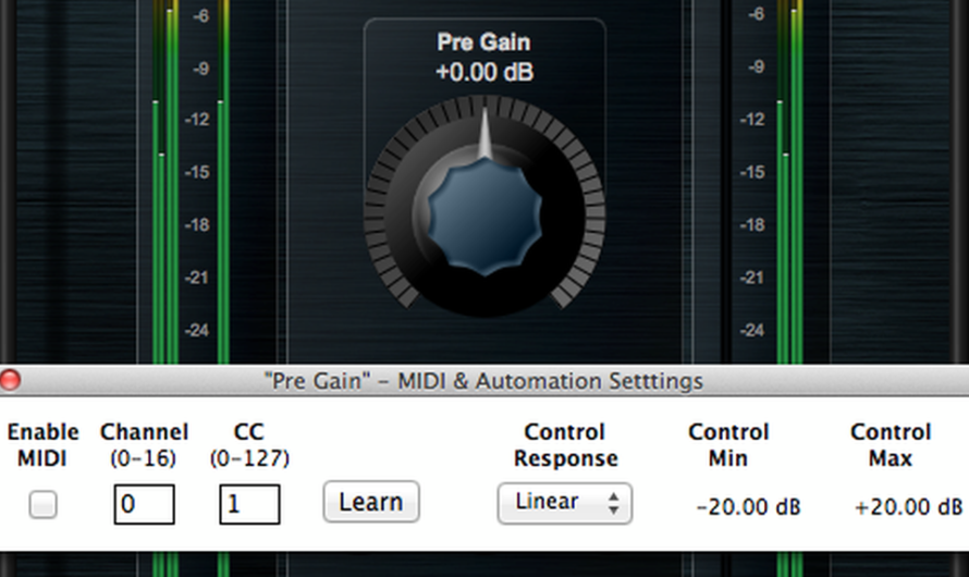 Changing Plug-Ins Controls Range for Automation and MIDI