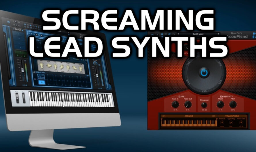 Screaming Lead Synth Tones Using Virtual Acoustic Feedback