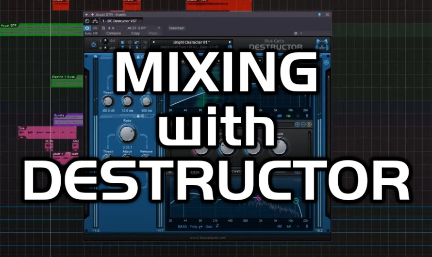 Mixing A Song with Blue Cat’s Destructor : Acoustic Guitar