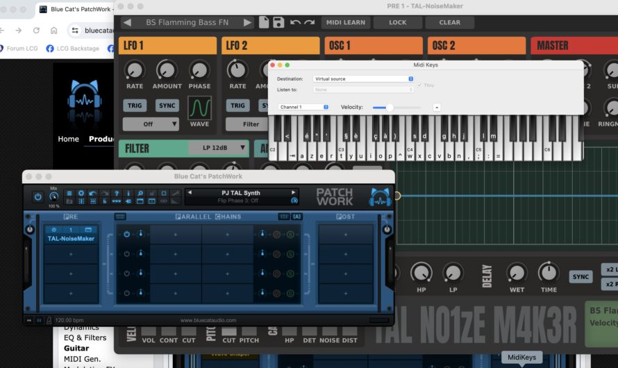 How To Play Virtual Instruments With Your Mac Keyboard