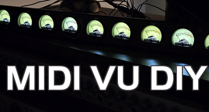 Building A USB MIDI-Controlled Analog VU-Meter