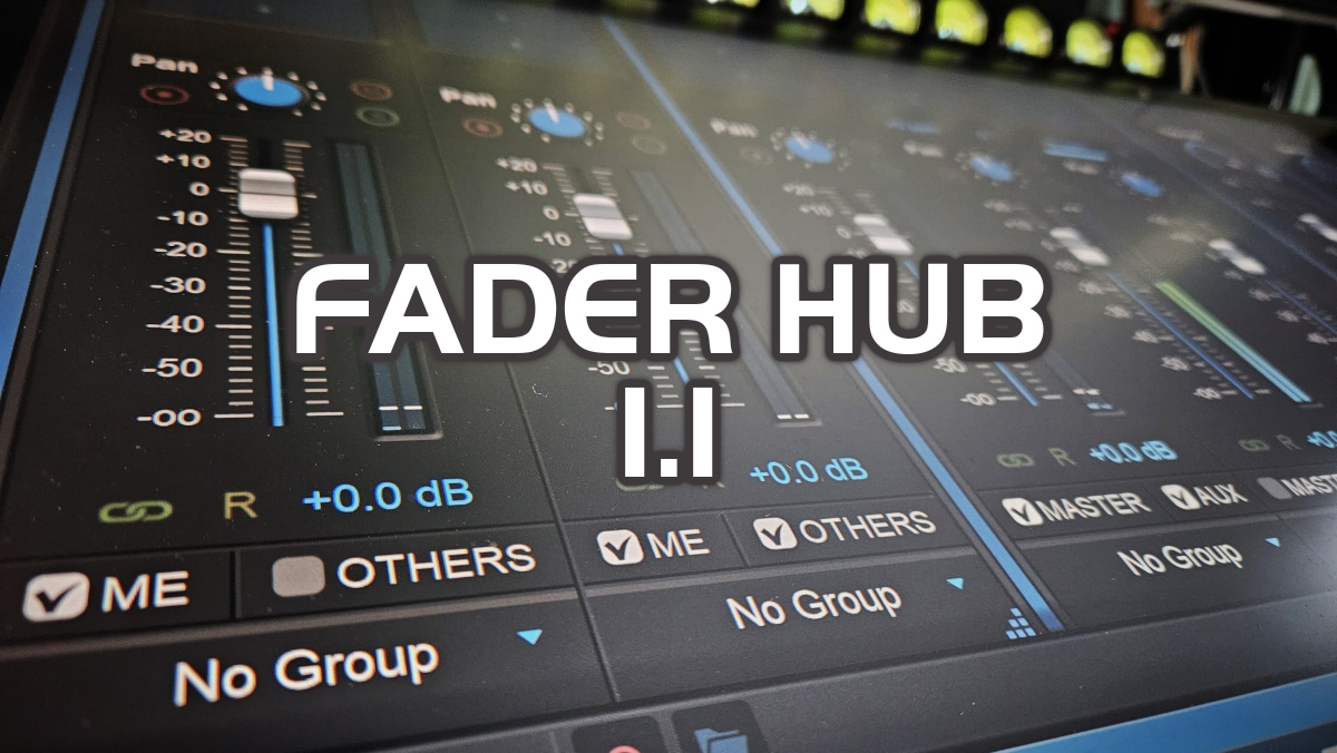 Fader Hub 1.1 Released