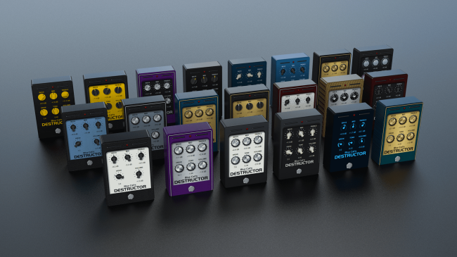 Blue Cat's Destructor - Choose from more than 1600 visual styles to build your own pedals.