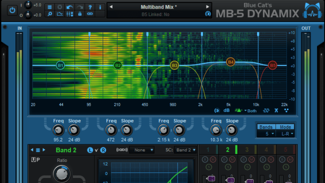 Blue Cat's MB-5 Dynamix - The All-In-One Multiband Dynamics Processor Blue Cat's MB-5 Dynamix - The All-In-One Multiband Dynamics Processor