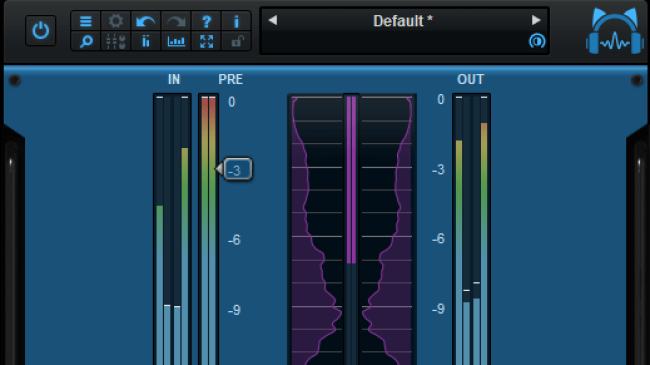 Blue Cat's Protector - Premium visual feedback included: in and out peak level meters, gain reduction meters with configurable history display. Blue Cat's Protector - Premium visual feedback included: in and out peak level meters, gain reduction meters with configurable history display.